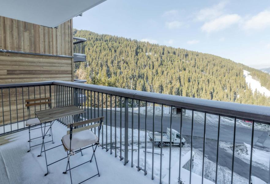 Skiverleih 3-Zimmer-Appartment für 6 Personen (H134) - Résidence Domaine de  l'Ariondaz - Courchevel - Terrasse