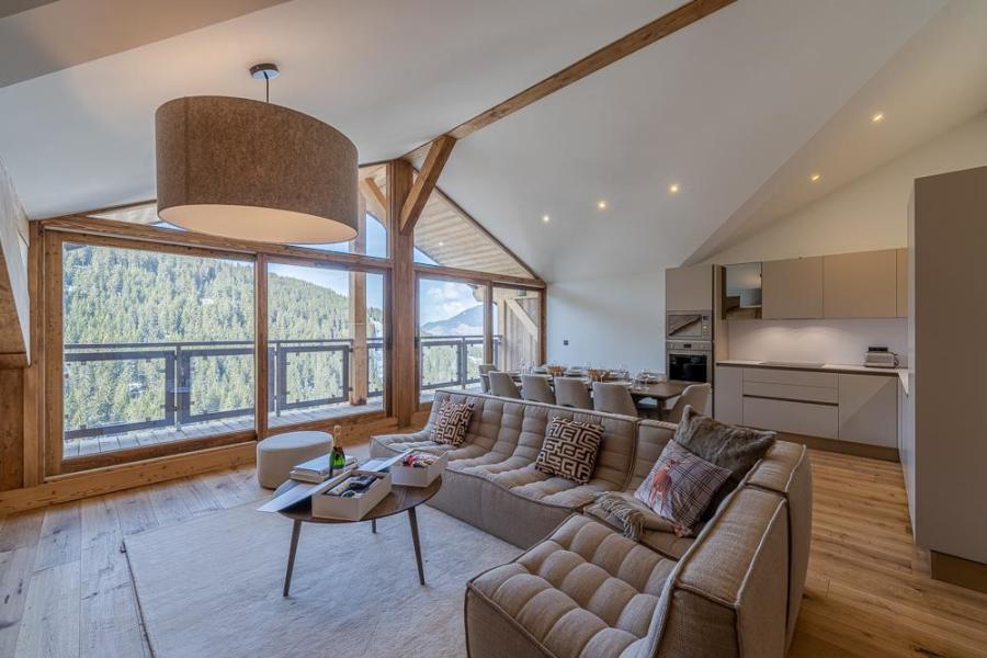 Skiverleih 5-Zimmer-Appartment für 8 Personen (F151) - Résidence Domaine de  l'Ariondaz - Courchevel - Wohnzimmer