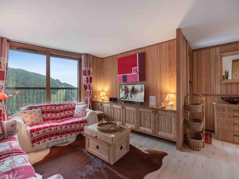 Ski verhuur Appartement 2 kamers 5 personen (B112) - Résidence Domaine de  l'Ariondaz - Courchevel - Woonkamer