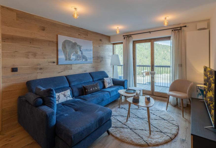 Rent in ski resort Résidence Domaine de  l'Ariondaz - Courchevel - Living room