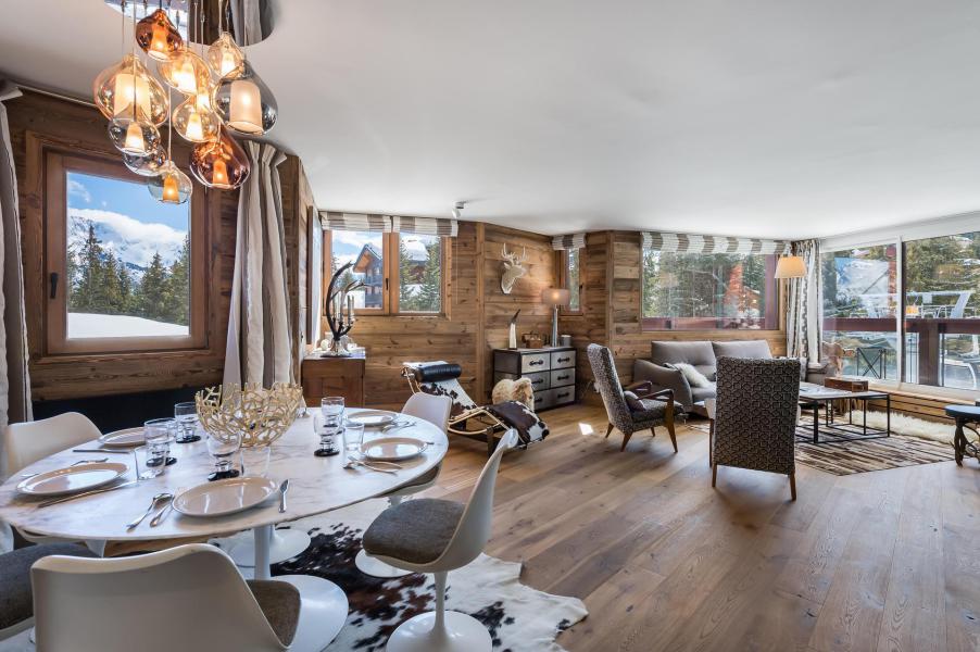 Rent in ski resort 4 room apartment 6 people (310B) - Résidence Domaine du Jardin Alpin - Courchevel - Living room