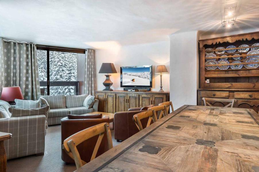 Аренда на лыжном курорте Апартаменты 5 комнат 8 чел. (110B) - Résidence Domaine du Jardin Alpin - Courchevel - Салон