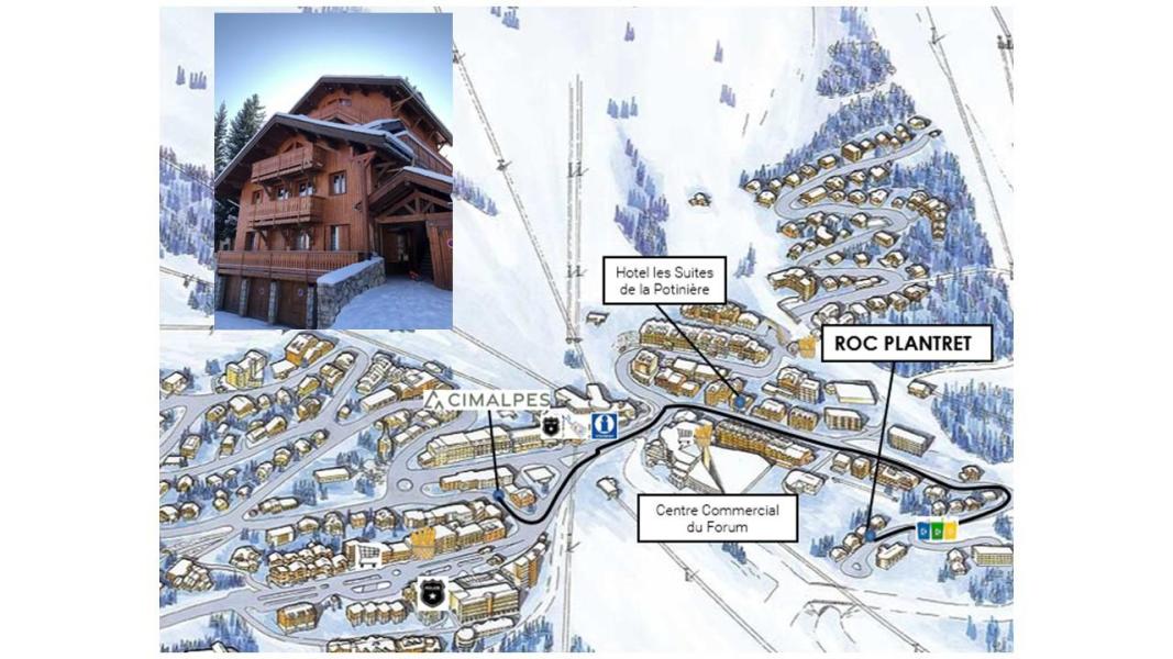 Rent in ski resort Résidence du Roc Plantrey - Courchevel