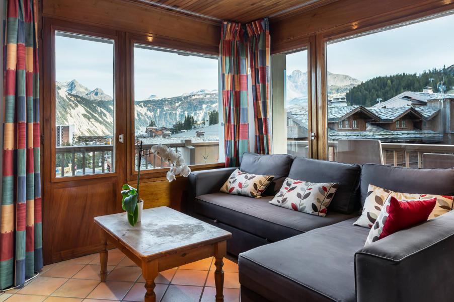 Rent in ski resort 3 room apartment 4 people (417) - Résidence Forêt du Praz - Courchevel - Living area