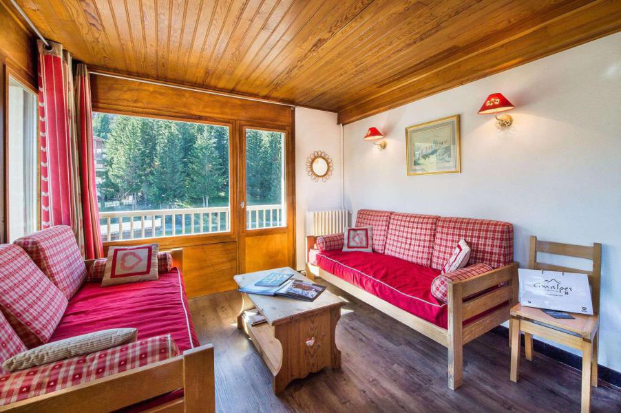 Skiverleih 3-Zimmer-Appartment für 5 Personen (616) - Résidence Forêt du Praz - Courchevel - Wohnzimmer