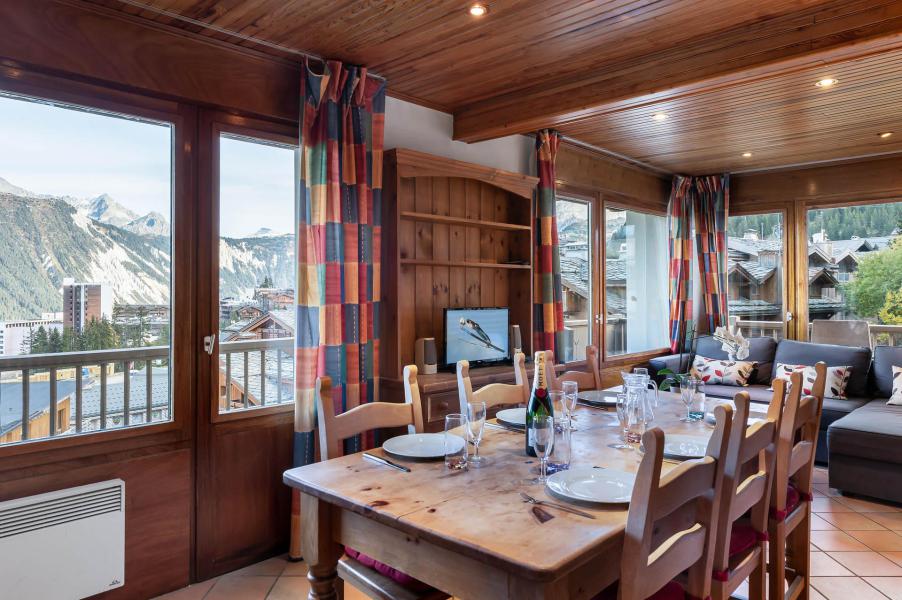 Location au ski Appartement 3 pièces 4 personnes (417) - Résidence Forêt du Praz - Courchevel - Salle à manger