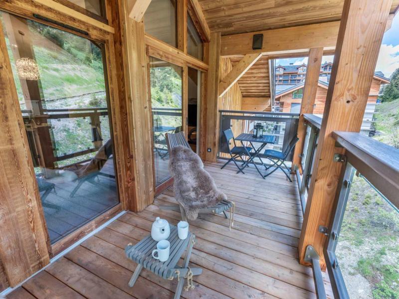 Alquiler al esquí Apartamento 4 piezas cabina para 7 personas (241) - Résidence Fritillaire - Courchevel - Balcón