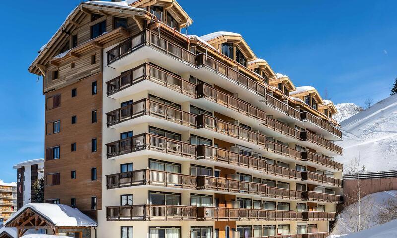 Аренда на лыжном курорте Résidence Grandes Bosses - Courchevel - зимой под открытым небом