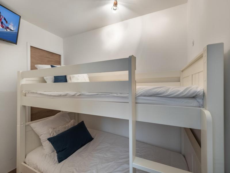 Skiverleih 2-Zimmer-Holzhütte für 4 Personen (ARH 127) - Résidence Heliantheme - Courchevel - Stockbetten