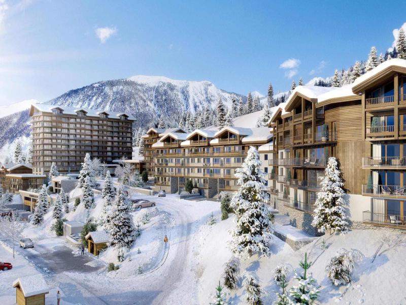 Rent in ski resort 2 room apartment cabin 4 people (ARH 127) - Résidence Heliantheme - Courchevel - Winter outside