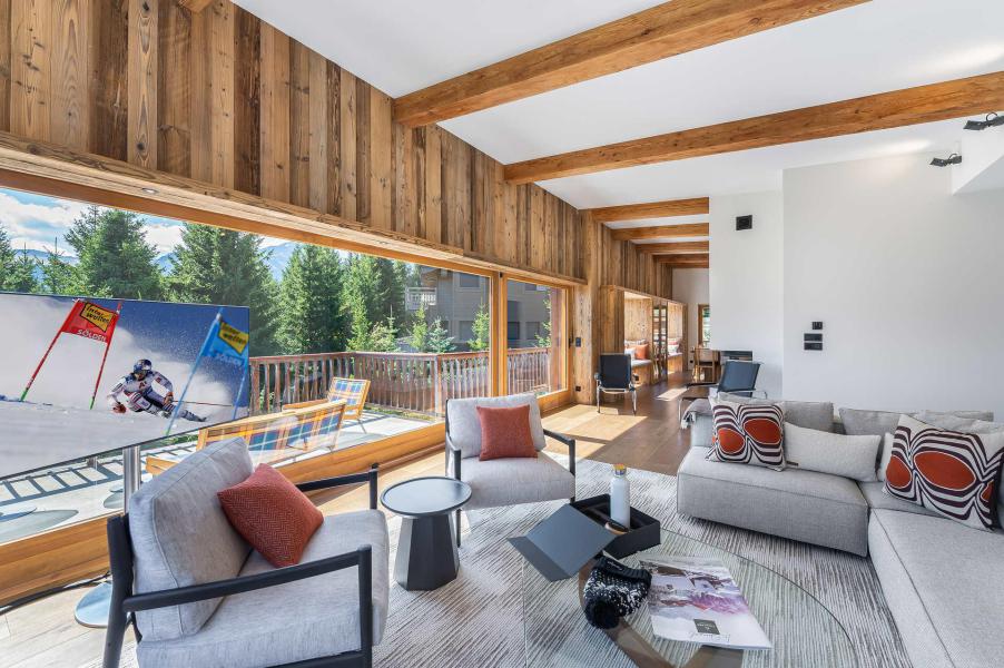 Rent in ski resort 4 room apartment 6 people (2) - Résidence Horizon Blanc - Courchevel - Living room