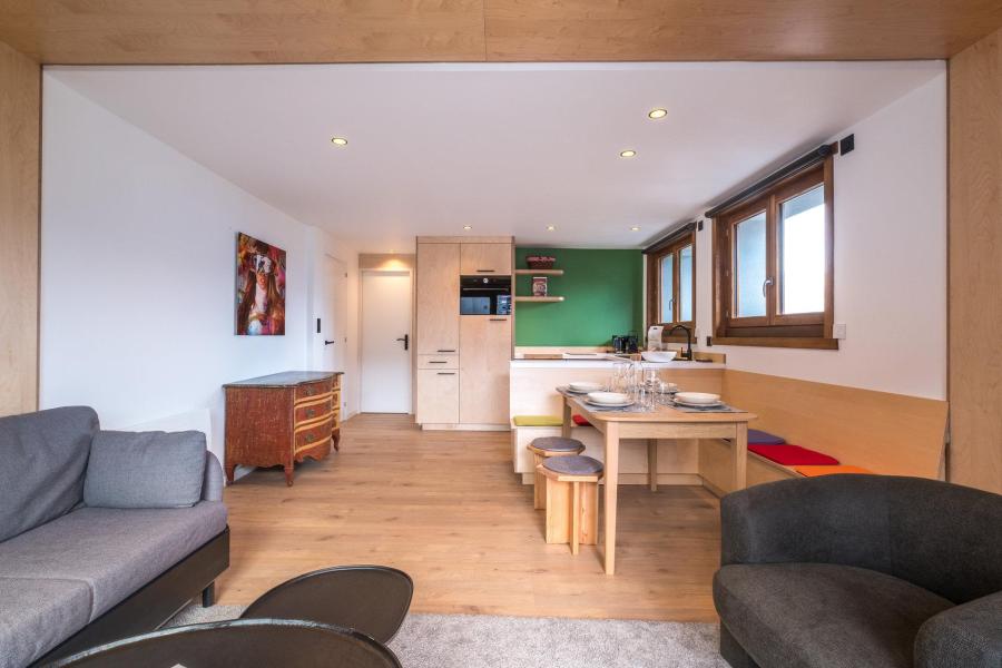 Rent in ski resort 2 room apartment sleeping corner 4 people (33) - Résidence Isard - Courchevel - Living room