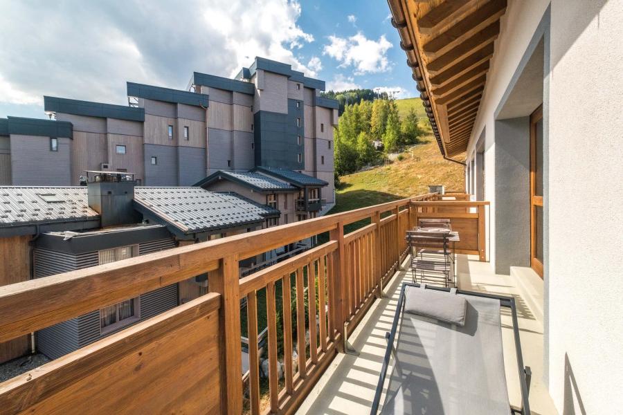 Ski verhuur Appartement 2 kamers bergnis 4 personen (33) - Résidence Isard - Courchevel - Terras