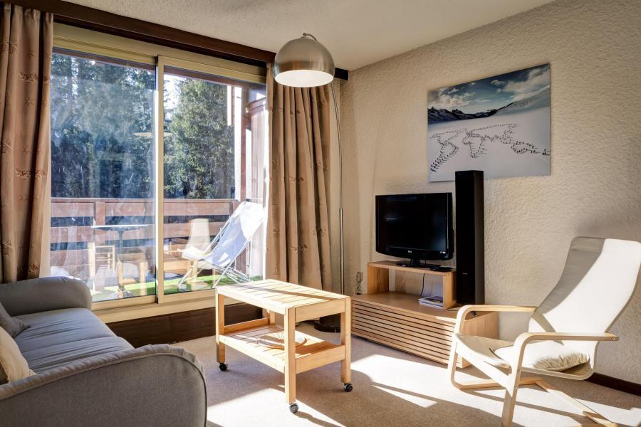 Ski verhuur Appartement 3 kamers 6 personen (209) - Résidence Jardin Alpin - Courchevel - Woonkamer