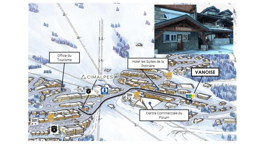 Ski verhuur Résidence la Vanoise - Courchevel
