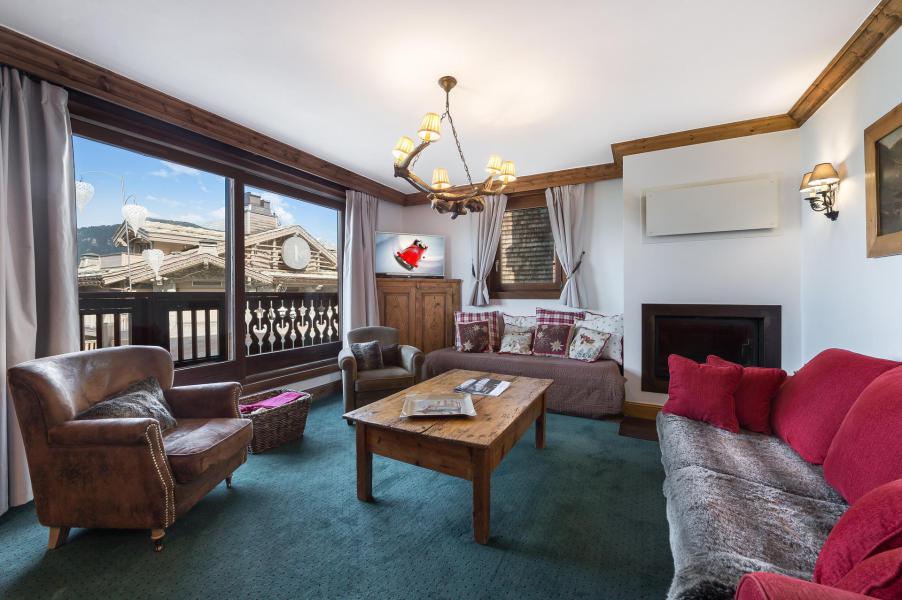 Rent in ski resort 4 room apartment 6 people (1A) - Résidence le Bachal - Courchevel - Living room