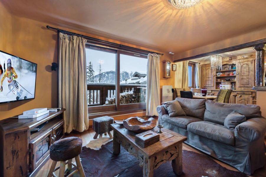 Rent in ski resort 4 room apartment 6 people (1B) - Résidence le Bachal - Courchevel - Living room