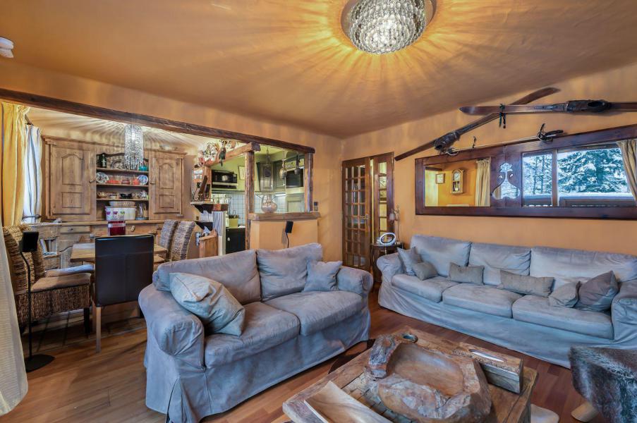 Ski verhuur Appartement 4 kamers 6 personen (1B) - Résidence le Bachal - Courchevel - Woonkamer