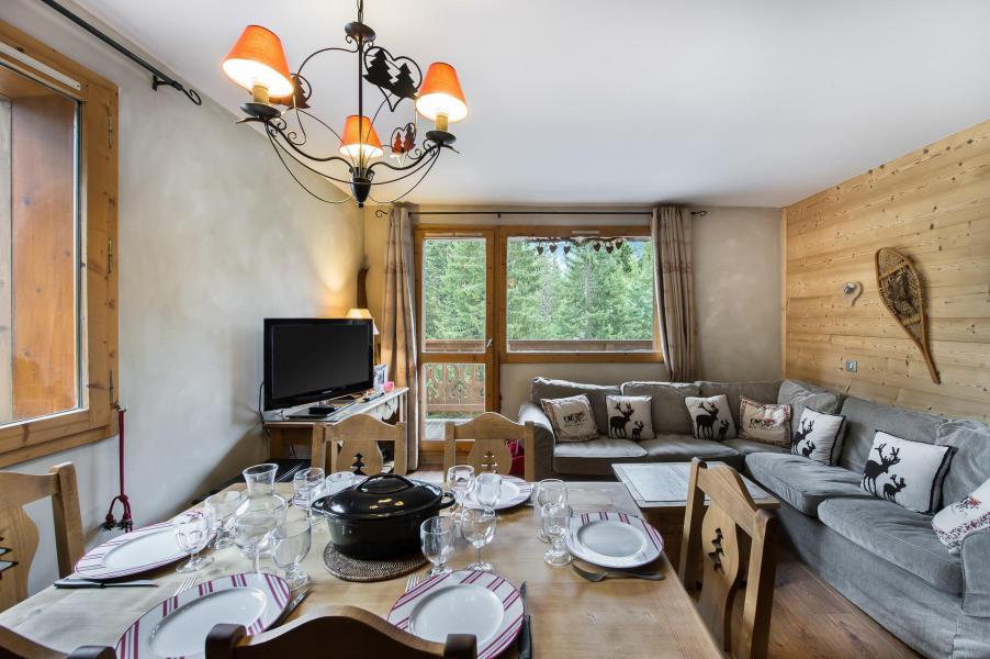 Rent in ski resort 4 room apartment 6 people (108) - Résidence le Belvédère - Courchevel - Living room