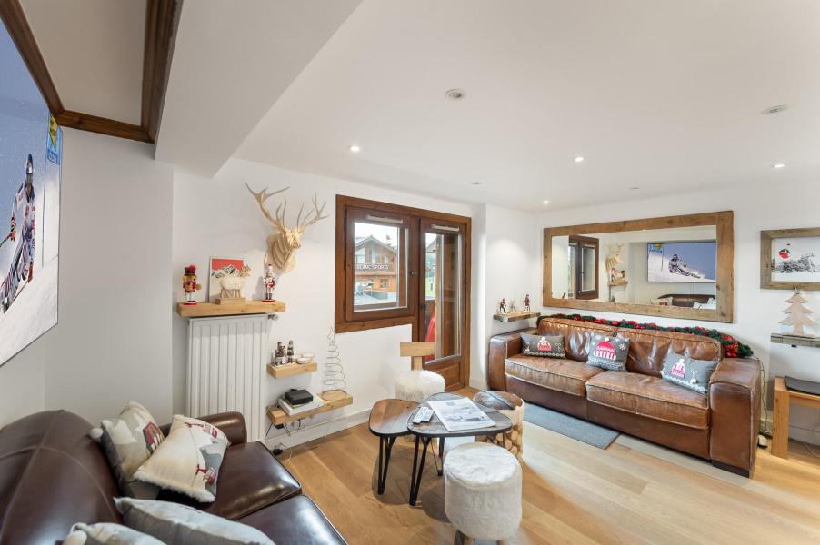 Wynajem na narty Apartament 4 pokojowy 6 osób (21) - Résidence le Chamois - Courchevel - Pokój gościnny