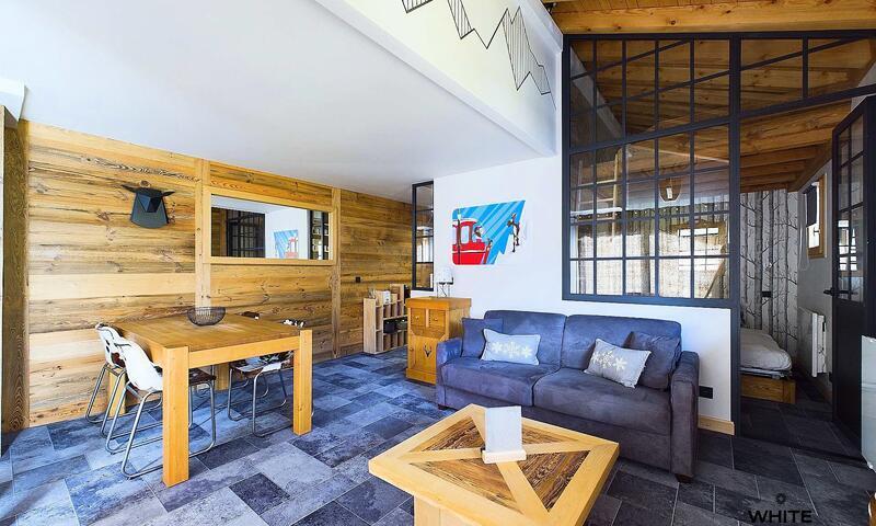 Skiverleih 3-Zimmer-Appartment für 4 Personen (49m²) - Résidence Le Grand Cerf - Courchevel - Appartement