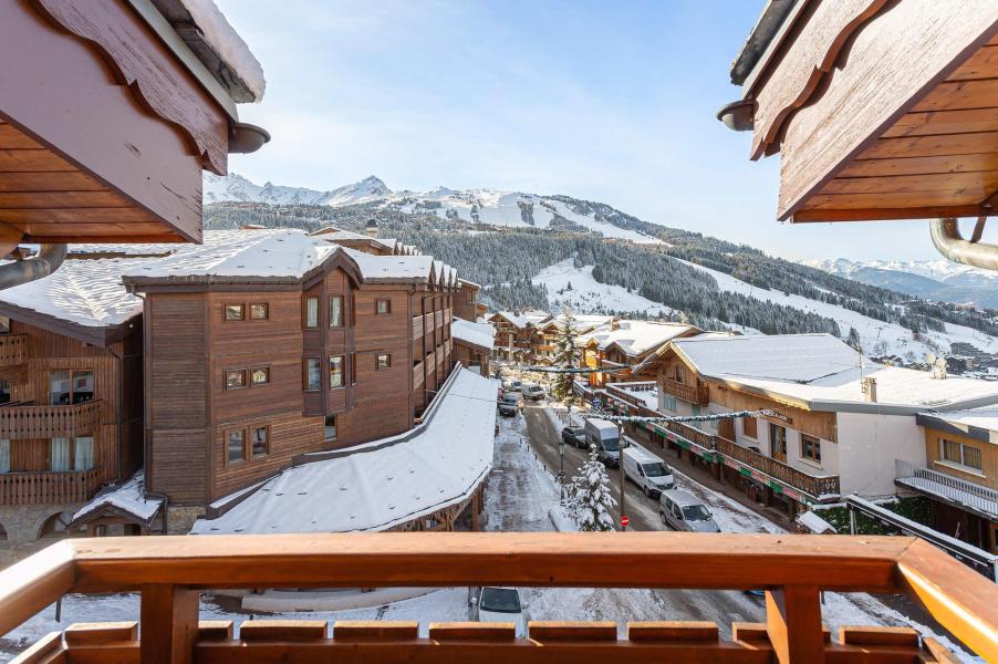 Location au ski Studio mezzanine 4 personnes (407) - Résidence le Marquis - Courchevel - Balcon