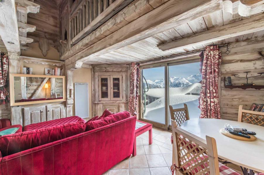 Skiverleih 3-Zimmer-Appartment für 4 Personen (A23) - Résidence les Balcons de Pralong - Courchevel - Wohnzimmer