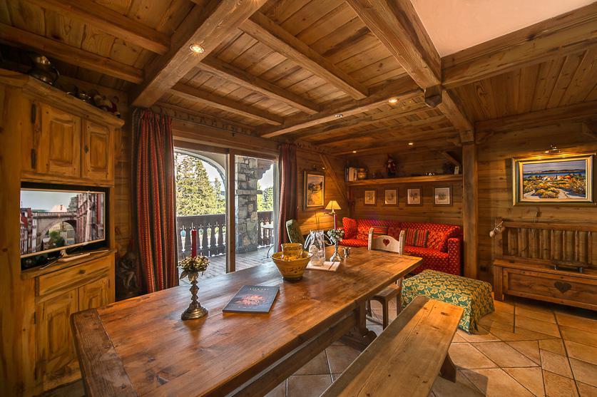 Rent in ski resort 4 room apartment 6 people (16A) - Résidence les Balcons de Pralong - Courchevel - Living room