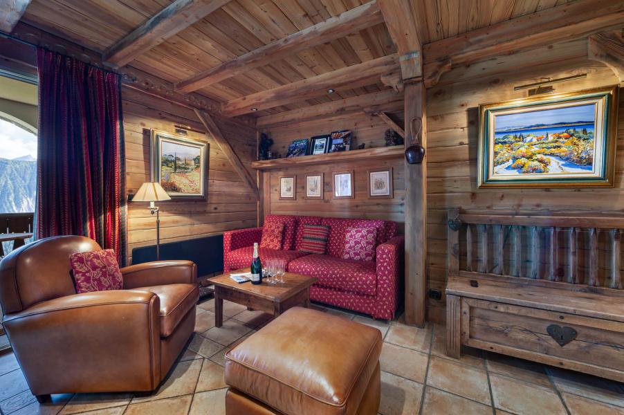 Rent in ski resort 4 room apartment 7 people (16A) - Résidence les Balcons de Pralong - Courchevel - Living room