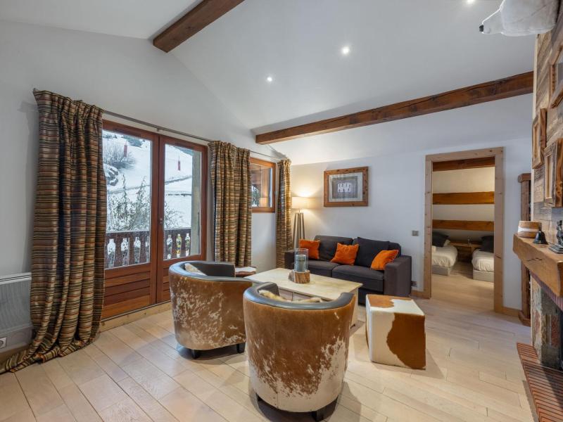 Ski verhuur Appartement 4 kamers 7 personen (19) - Résidence Les Bleuets - Courchevel - Woonkamer