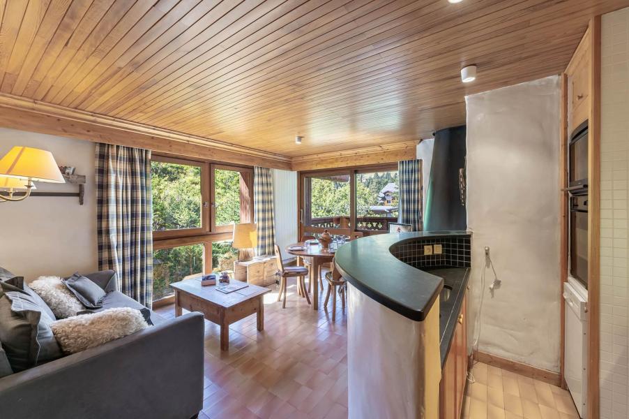 Rent in ski resort 3 room apartment 4 people (01) - Résidence les Bouquetins - Courchevel - Living room