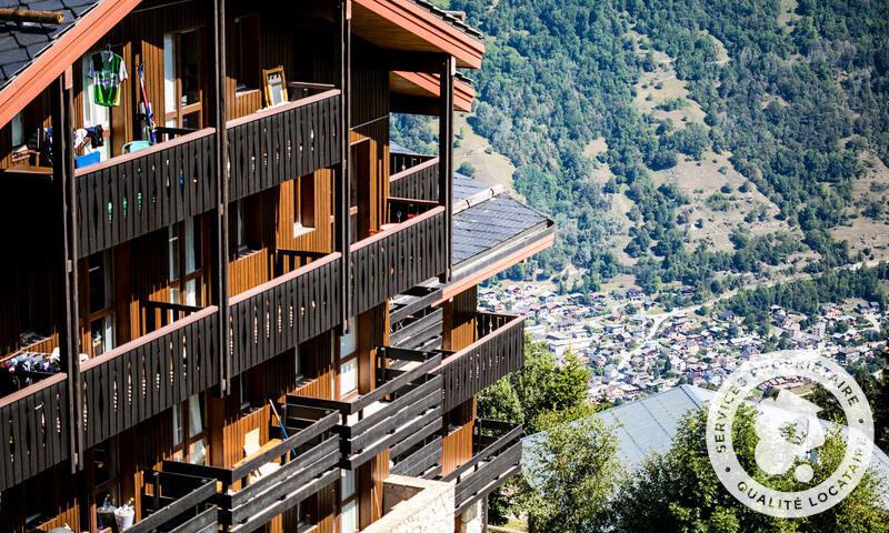 Аренда на лыжном курорте Résidence les Brigues - MH - Courchevel - зимой под открытым небом