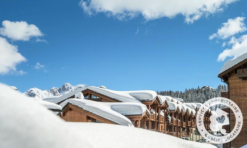 Rent in ski resort Résidence les Chalets du Forum - MH - Courchevel - Winter outside