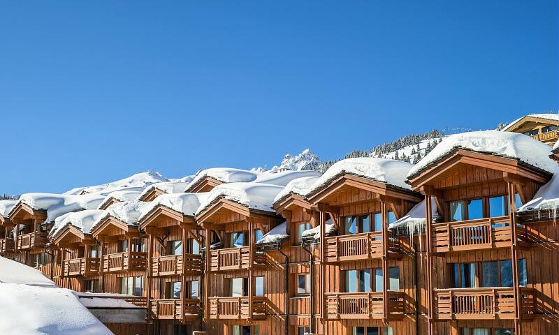 Аренда на лыжном курорте Résidence les Chalets du Forum - MH - Courchevel - зимой под открытым небом