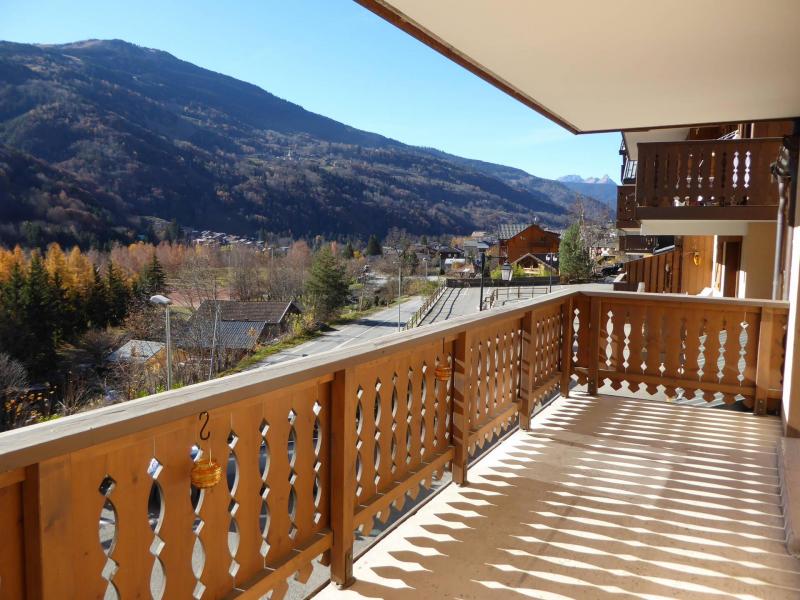 Alquiler al esquí Apartamento 3 piezas mezzanine para 6 personas (D1) - Résidence les Chalets du Ponthier - Courchevel - Terraza