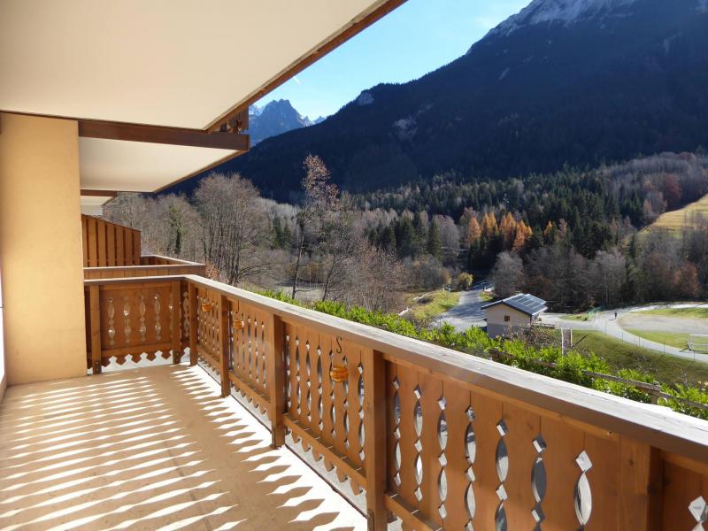 Alquiler al esquí Apartamento 3 piezas mezzanine para 6 personas (D1) - Résidence les Chalets du Ponthier - Courchevel - Terraza