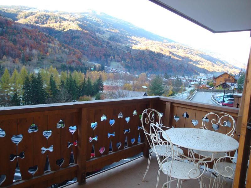 Ski verhuur Appartement 2 kamers 4 personen (D2) - Résidence les Chalets du Ponthier - Courchevel - Balkon