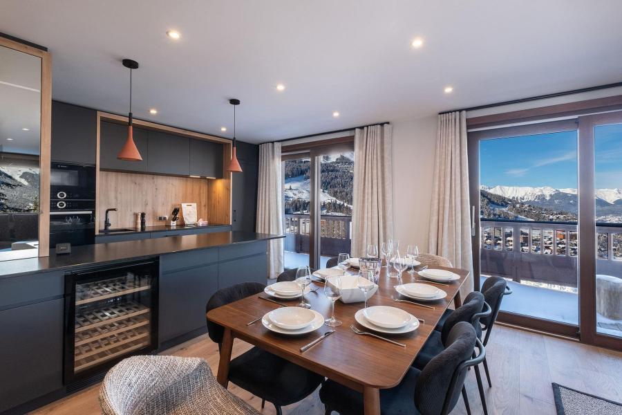 Rent in ski resort 5 room apartment 8 people (ARCELIN 2) - Résidence les Glaciers - Courchevel - Living room