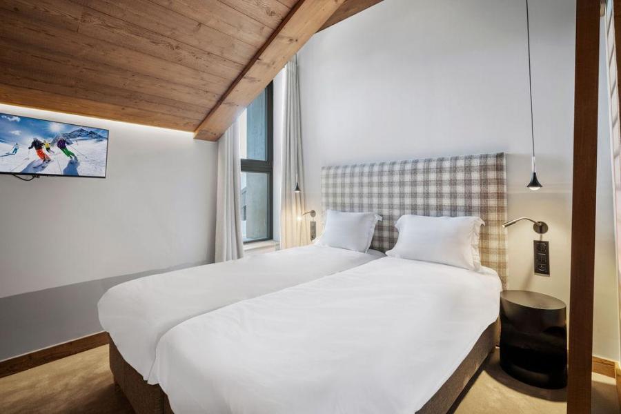 Skiverleih 4 Zimmer Maisonettewohnung für 6 Personen (720B) - Résidence les Portes de Courchevel - Courchevel - Schlafzimmer