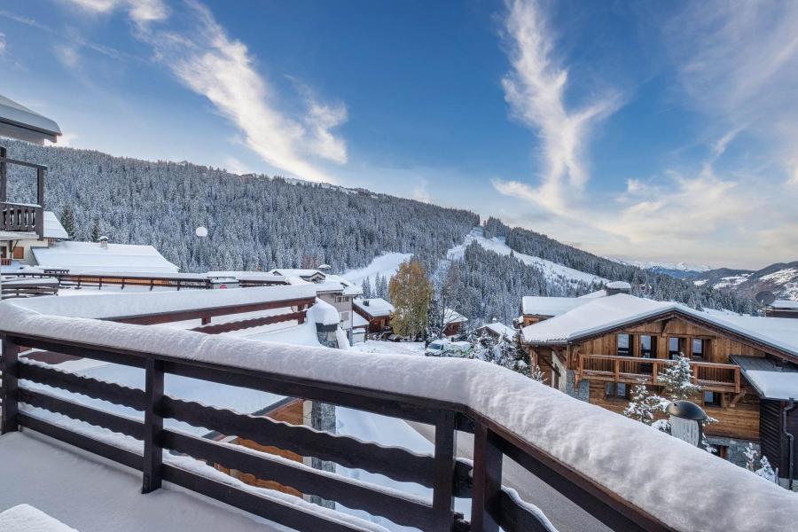 Wynajem na narty Apartament 2 pokojowy 4 osób (02) - Résidence les Primevères - Courchevel - Balkon