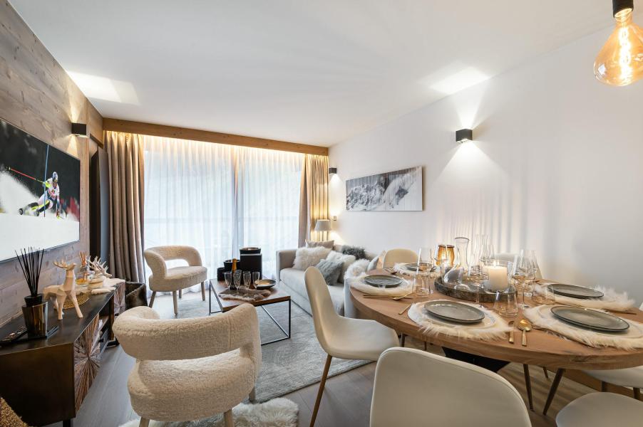 Rent in ski resort 3 room apartment 6 people (602) - Résidence Phoenix - Courchevel - Living room