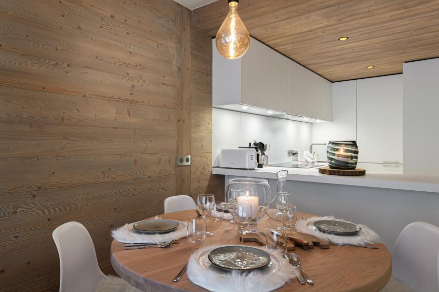 Skiverleih 3-Zimmer-Holzhütte für 4 Personen (603) - Résidence Phoenix - Courchevel - Küche
