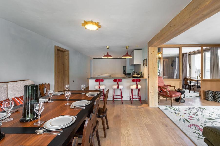 Ski verhuur Appartement 6 kamers 12 personen (702) - Résidence Phoenix - Courchevel - Woonkamer