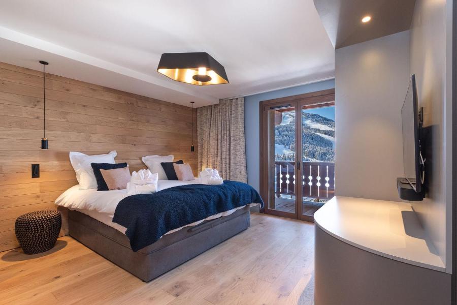 Rent in ski resort 6 room chalet cabin 12 people - Rosoire - Courchevel - Bedroom