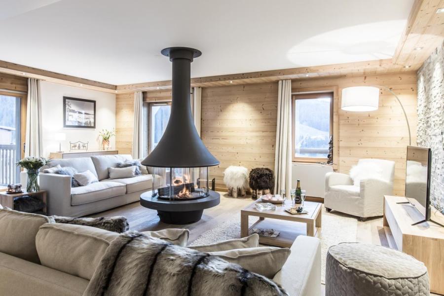 Аренда на лыжном курорте Апартаменты 4 комнат 6 чел. (B03) - Whistler Lodge - Courchevel - Салон