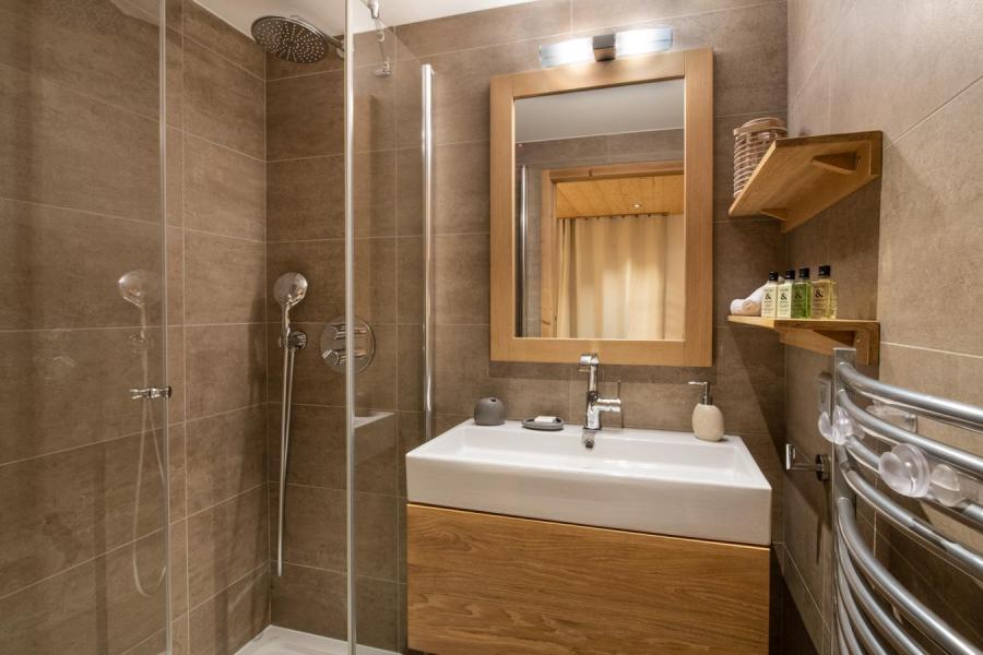 Skiverleih 4-Zimmer-Appartment für 6 Personen (B03) - Whistler Lodge - Courchevel - Badezimmer