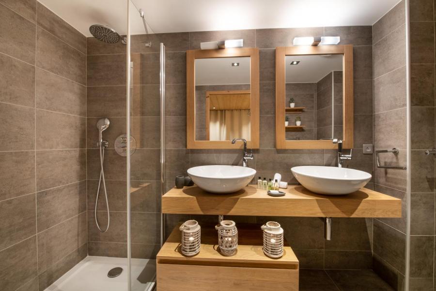 Skiverleih 4-Zimmer-Appartment für 6 Personen (B03) - Whistler Lodge - Courchevel - Badezimmer