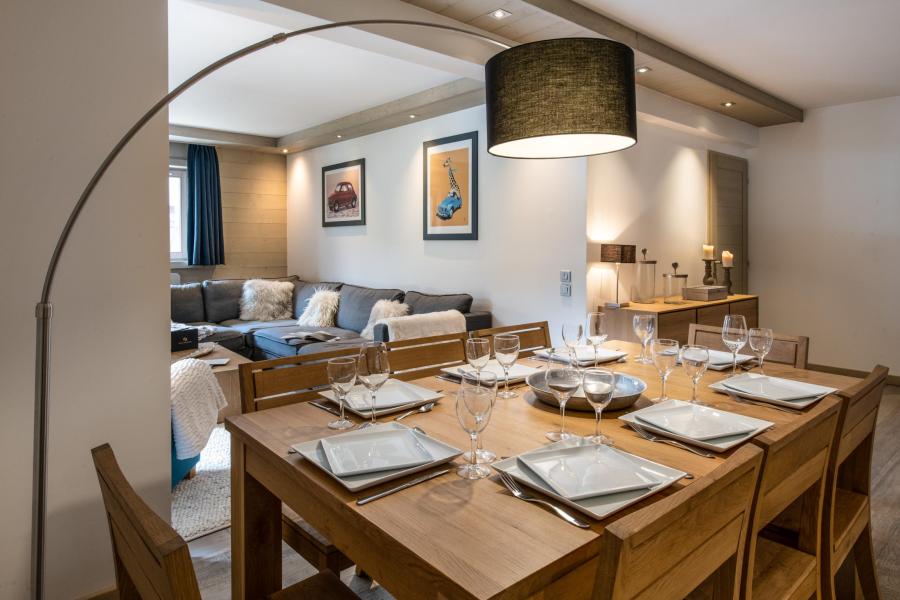 Skiverleih 5-Zimmer-Appartment für 8 Personen (B01) - Whistler Lodge - Courchevel - Wohnzimmer