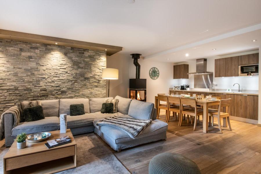 Location au ski Appartement 4 pièces cabine 6-8 personnes (B05) - Whistler Lodge - Courchevel - Séjour