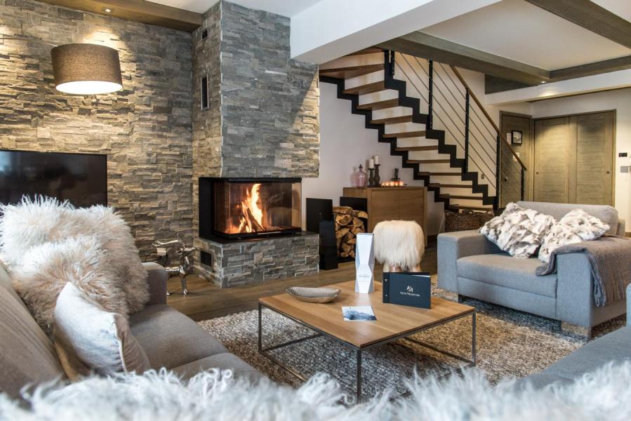 Location au ski Appartement 6 pièces duplex cabine 9-11 personnes (B13) - Whistler Lodge - Courchevel - Séjour